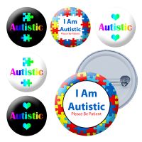 Autism button Badge | pin badge