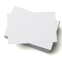 Blank business cards 85mm x 55mm 