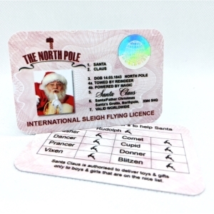 Santa's Flying Licence