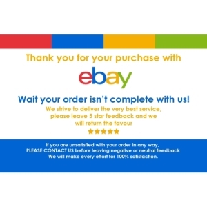 eBay Thank You cards design 1