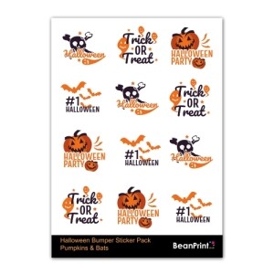 Halloween Stickers Bumper Pack - Halloween & Bats