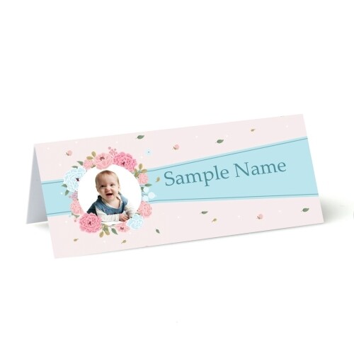 Place cards with image upload, Design 4