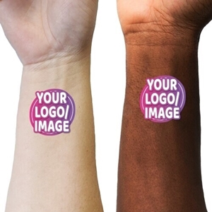 showing temporary tattoos on different skin tones