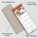 Personalised kitchen calendar with wire binding, hanging hook, sturdy greyboard backing and 170gsm silk pages.