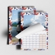 calendar alt text calendar alt text 100% 10 B4  Two wall calendars with a colourful leaf and coral-themed border design. The front calendar is open to June 2026, partially turning to reveal a scenic mountain and sky image above the date grid. The calendar in the background shows a full scenic photo of a person standing by a lake with mountains in the distance. Both calendars are wire-bound with hanging hooks.      	 Two wall calendars with a colourful leaf and coral-themed border design. The front calendar is open to June 2026, partially turning to reveal a scenic mountain and sky image above the date grid. The calendar in the background shows a full scenic photo of a person standing by a lake with mountains in the distance. Both calendars are wire-bound with hanging hooks. Turn on screen reader support   To enable screen reader support, press Ctrl+Alt+Z To learn about keyboard shortcuts, press Ctrl+slash  Anonymous Kraken has left the document.