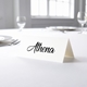 Personalised Place Cards Athena of Ocean Font