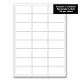 Blank Labels Rectangle 63.5mm x 33.9mm