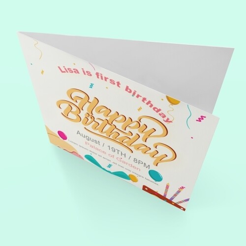 A6 Double-Sided Greeting Card: Stunning Designs & Quality