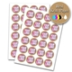 Kraft Circle Labels 45mm
