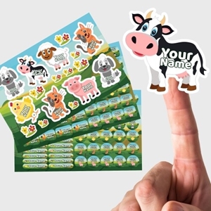 School Starter Pack: Farm Animal Name Labels