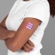 custom temporary tattoo on shoulder