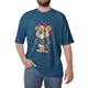 Navy personalised tshirt