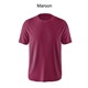 personalised tshirt maroon