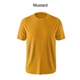 personalised tshirt mustard