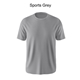 personalised tshirt sports grey
