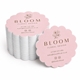 stock of die cut business cards