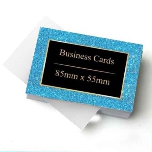 business cards UK size 85mm x 55mm