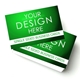 Uncoated Business Cards Single Sided
