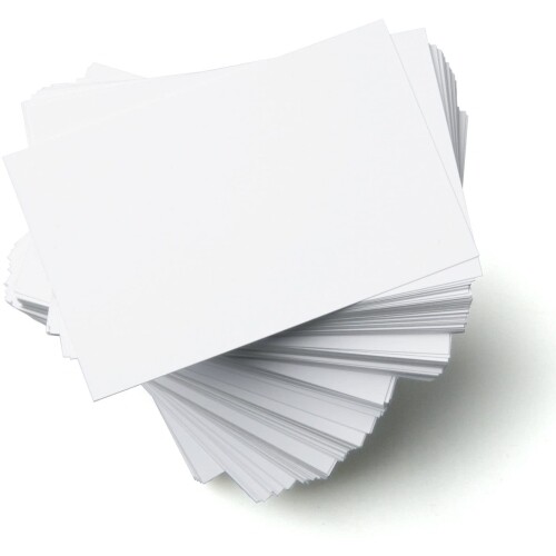 Blank Business cards 55mm x 85mm