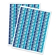 rectangle labels 38mm x 21mm