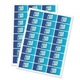 Rectangle Label 64mm x 34mm