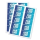 rectangle labels 83mm x 53mm