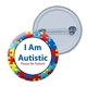 Autism Awareness 38mm badge Design 1