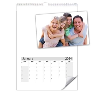 2024 A3 blank calendar