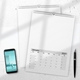 Two blank A4 wall calendars displayed beside a smartphone and pen, showing the January 2027 calendar layout.