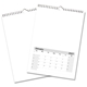 Blank A4 2027 wall calendar shown open and closed, ready to personalise with drawings, paintings or photos.