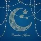 Eid / Ramadan Mubarak Square Labels design 2
