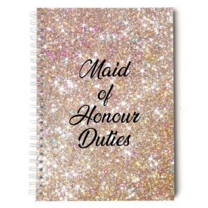 A5 Maid of Honour duties  planner