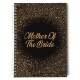 Mother Of The Bride Gold Glitter Note Book Planner