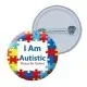 Autism Awareness 58mm badge Design 2