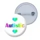 Autism Awareness 25mm badge Design 5