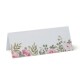 Pink Water Colour Flowers 2 Table Place Cards