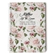 Wedding Note Book Planner Floral Mother of the Groom