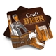 Double sided photo beer mats from just £9.99 for 1  mats