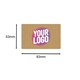 kraft labels with dimentions