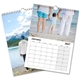 Personalised A4 photo calendar for 2027 featuring family and holiday photographs