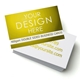 Luxury 400gsm Business Cards Double Sided