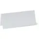 Blank white place cards