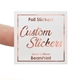 Foiled Stickers Square 30mm x 30mm