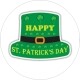 St Patricks green hat