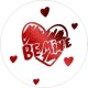 Be Mine valentine sticker