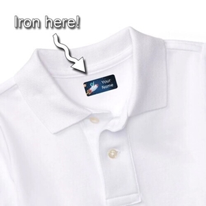 iron on clothes labels