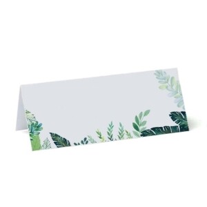 Palm Leaves place cards