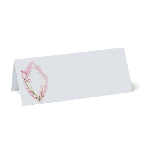 Pink Tulip place cards