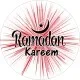 Eid / Ramadan Mubarak 37mm circle labels design 26