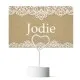 Personalised Flat Lace Table Place Cards